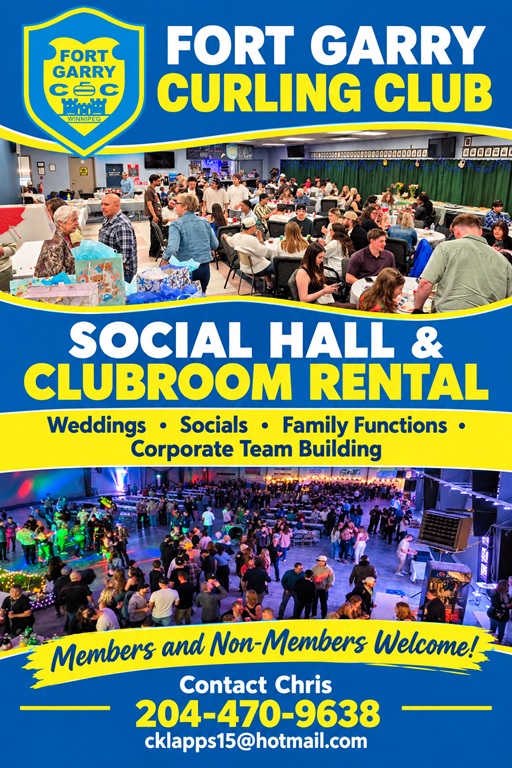 Fort Garry Curling Club Hall Rental